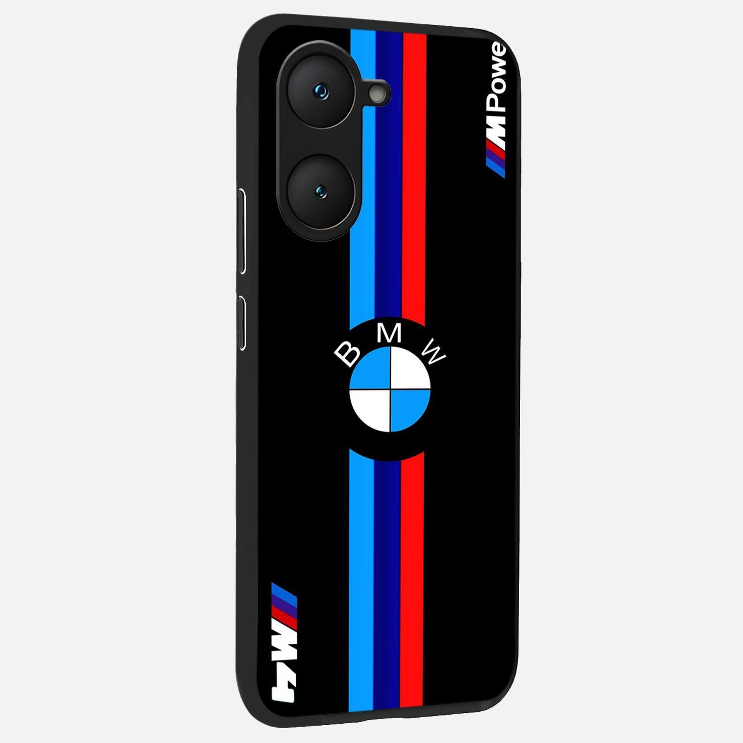  Turbo BMW Beast back cover for iQOO Z9 lite slim fit glass case with vibrant aesthetic design