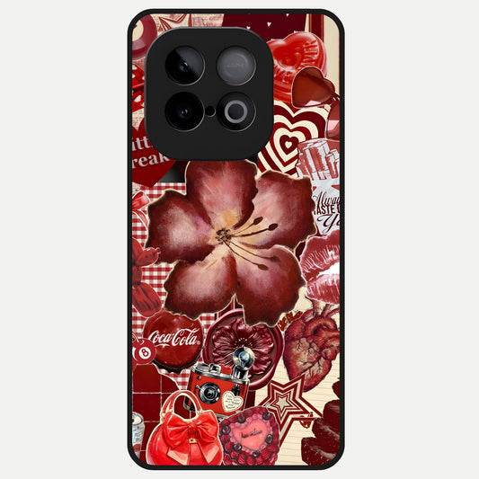  Aesthetic Little Freak Glass Case for iQOO Neo 10 back cover – full design glossy printed glass finish