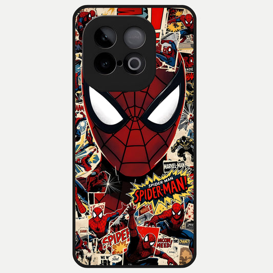  Aesthetic Wonder Spider Glass Case for iQOO Neo 10 back cover – full design glossy printed glass finish