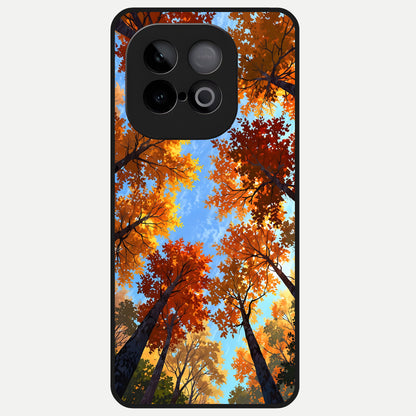  Autumn Sky Rise Glass Case for iQOO Neo 10 back cover – full design glossy printed glass finish