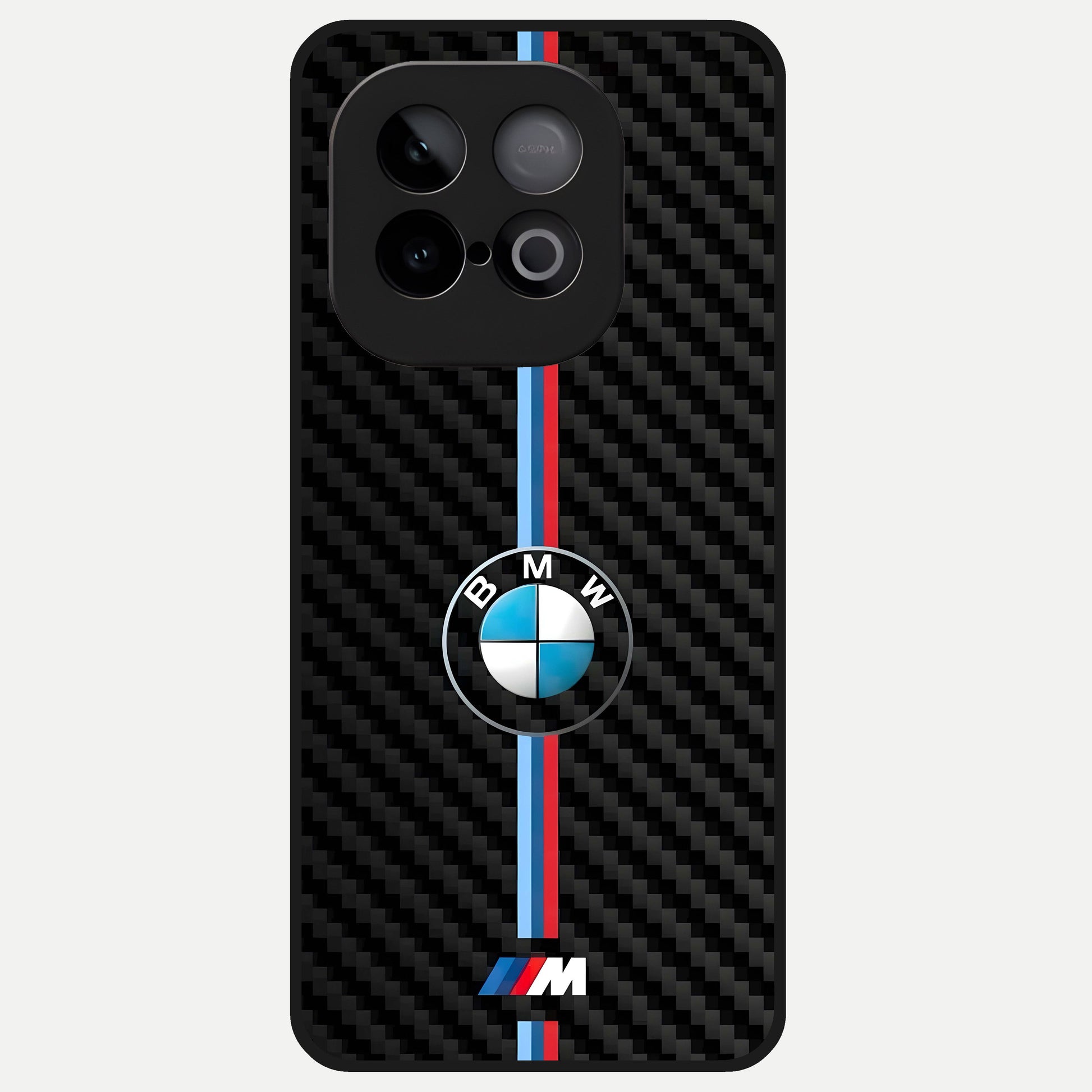  BMW Pattern Glass Case for iQOO Neo 10 back cover – full design glossy printed glass finish