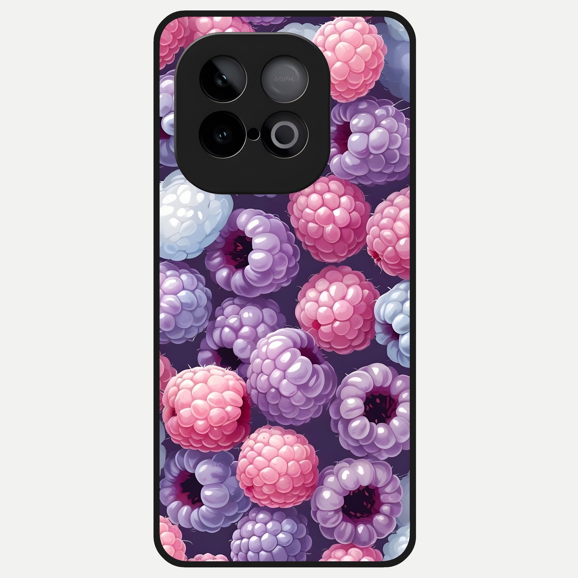  Berry Candy Pop Glass Case for iQOO Neo 10 back cover – full design glossy printed glass finish