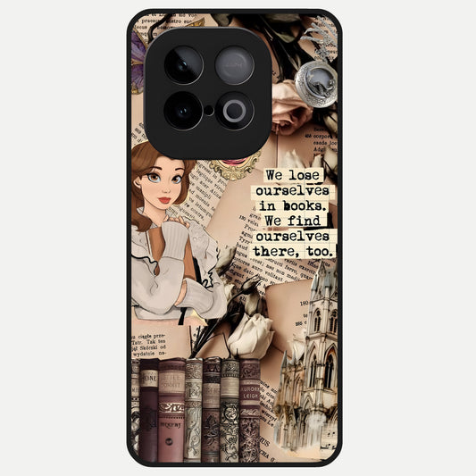  Bookish Dream World Glass Case for iQOO Neo 10 back cover – full design glossy printed glass finish