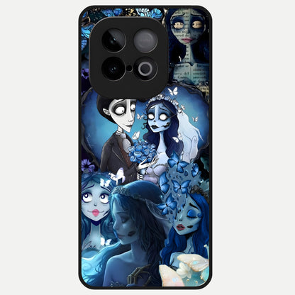 Butterfly Ghost Soul Glass Case for iQOO Neo 10 back cover – full design glossy printed glass finish