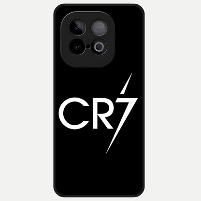  CR7 Elite Strike Glass Case for iQOO Neo 10 back cover – full design glossy printed glass finish