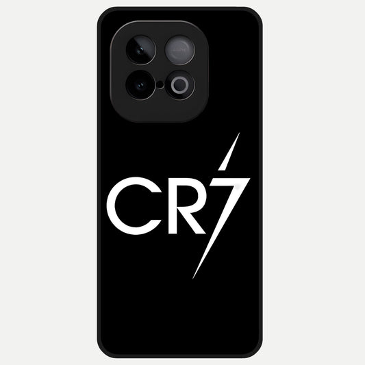 CR7 Elite Strike Glass Case for iQOO Neo 10 back cover – full design glossy printed glass finish