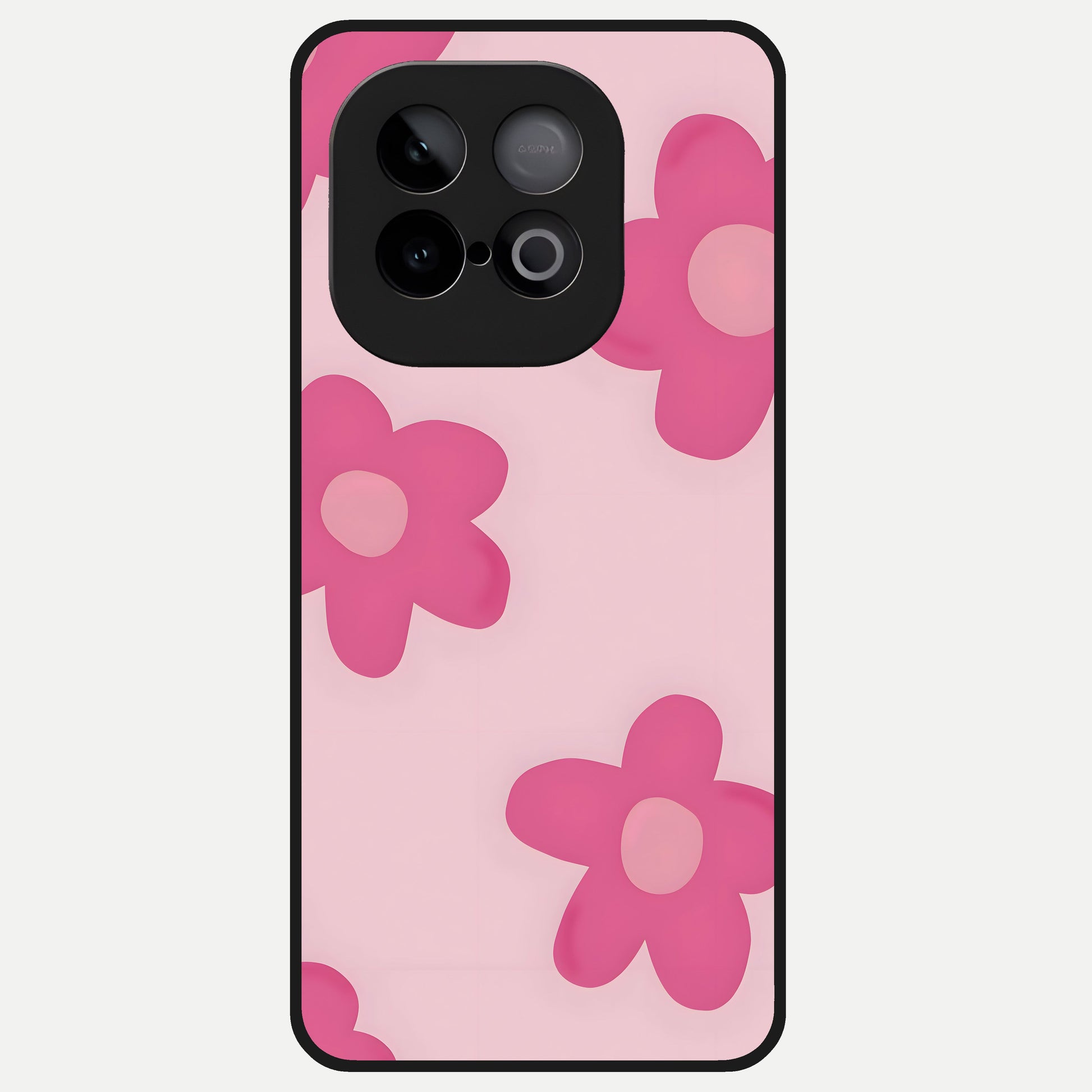  Candy Bloom Dreams Glass Case for iQOO Neo 10 back cover – full design glossy printed glass finish