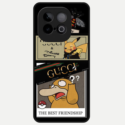  Cartoon Brand Play Mashup Glass Case for iQOO Neo 10 back cover – full design glossy printed glass finish