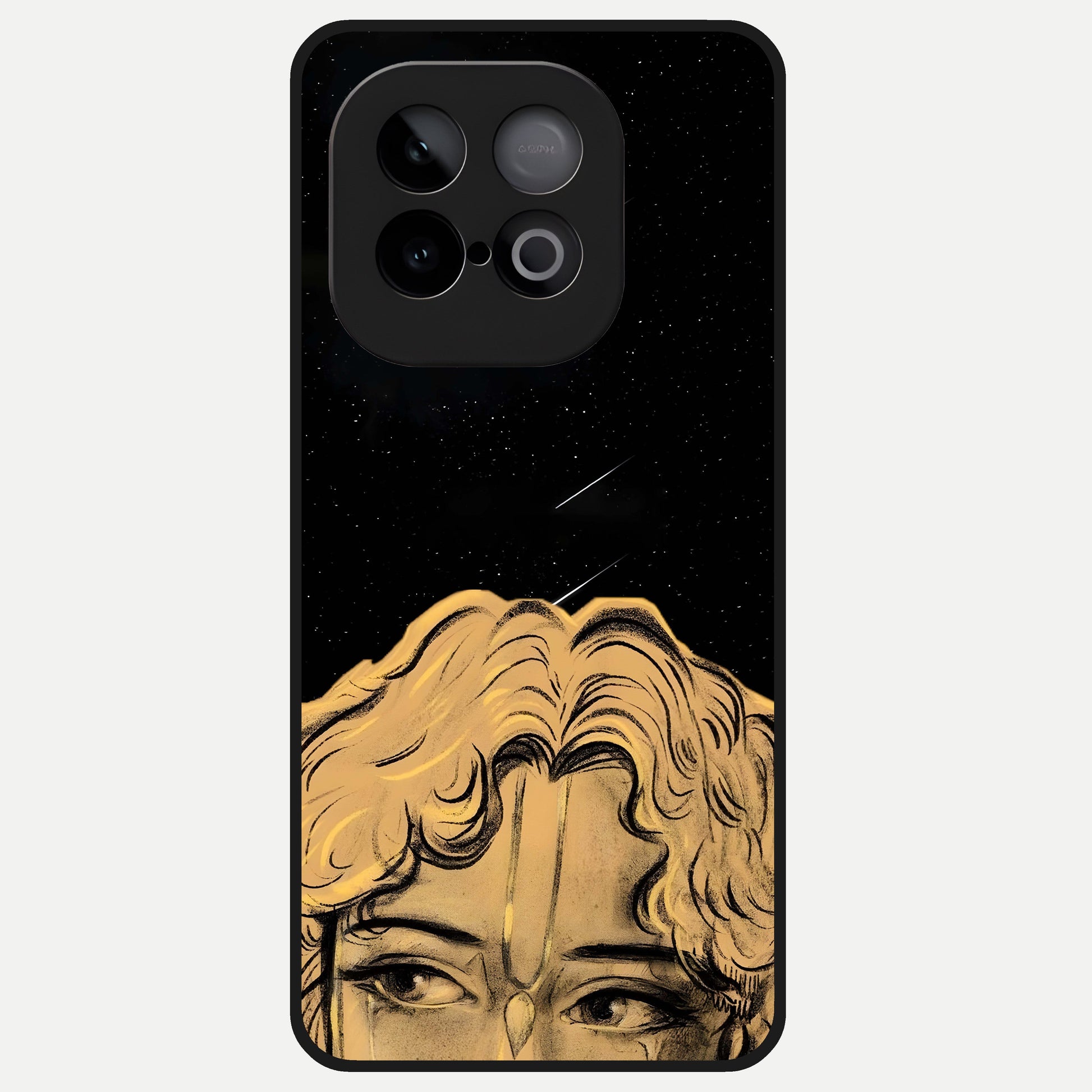  Celestial Gods Plan Glass Case for iQOO Neo 10 back cover – full design glossy printed glass finish