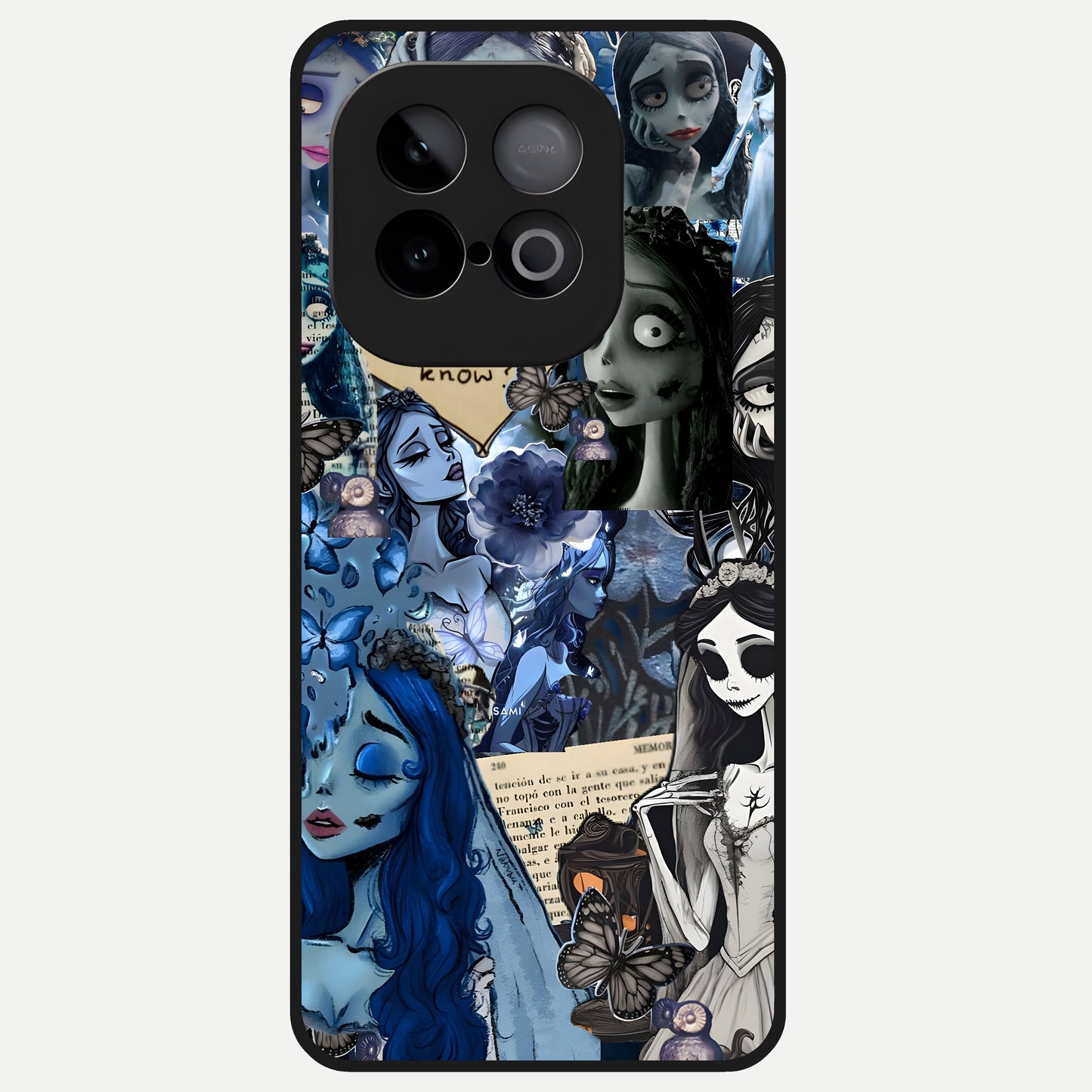  Corpse Bride Posters Glass Case for iQOO Neo 10 back cover – full design glossy printed glass finish