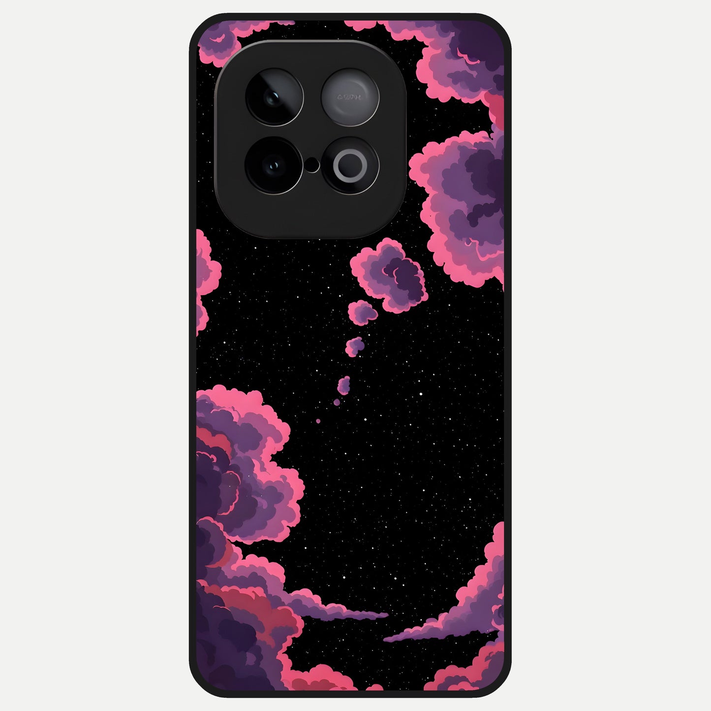  Cosmic Cloud Journey Glass Case for iQOO Neo 10 back cover – full design glossy printed glass finish