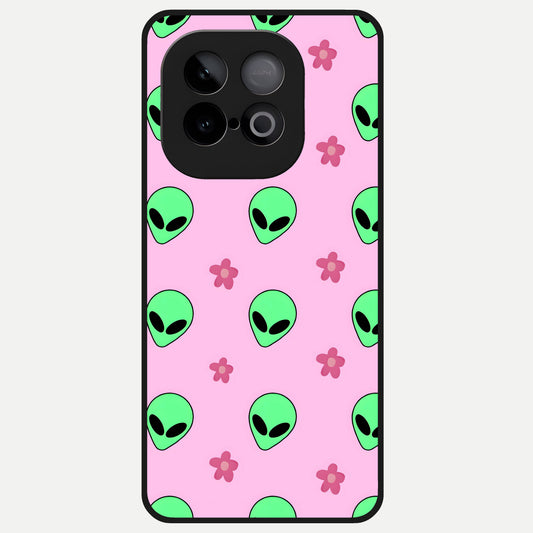  Cosmic Cute Crush Glass Case for iQOO Neo 10 back cover – full design glossy printed glass finish