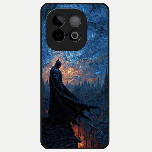  Dark Knight Dusk Glass Case for iQOO Neo 10 back cover – full design glossy printed glass finish