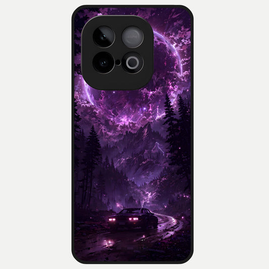  Eternal Cosmic Drive Glass Case for iQOO Neo 10 back cover – full design glossy printed glass finish
