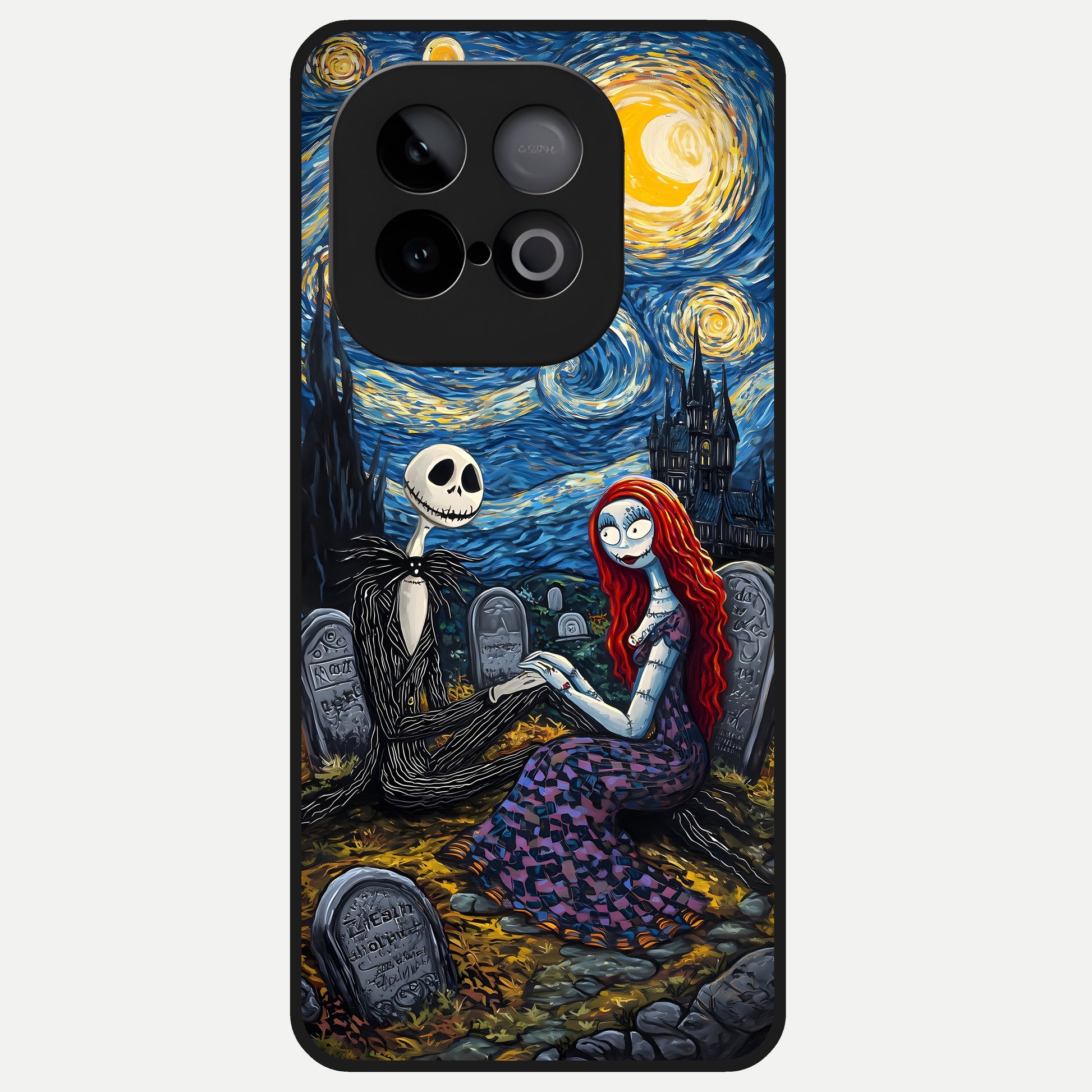  Eternal Night Love Glass Case for iQOO Neo 10 back cover – full design glossy printed glass finish