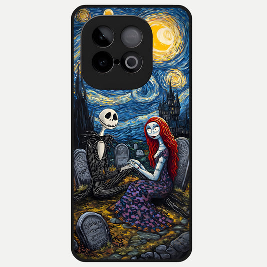  Eternal Night Love Glass Case for iQOO Neo 10 back cover – full design glossy printed glass finish