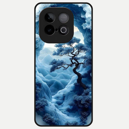  Frozen Serenity Gate Glass Case for iQOO Neo 10 back cover – full design glossy printed glass finish