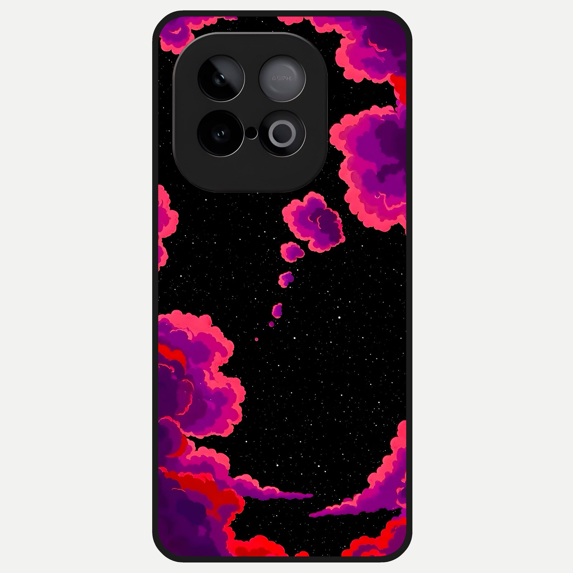  Galaxy Dream Frame Glass Case for iQOO Neo 10 back cover – full design glossy printed glass finish