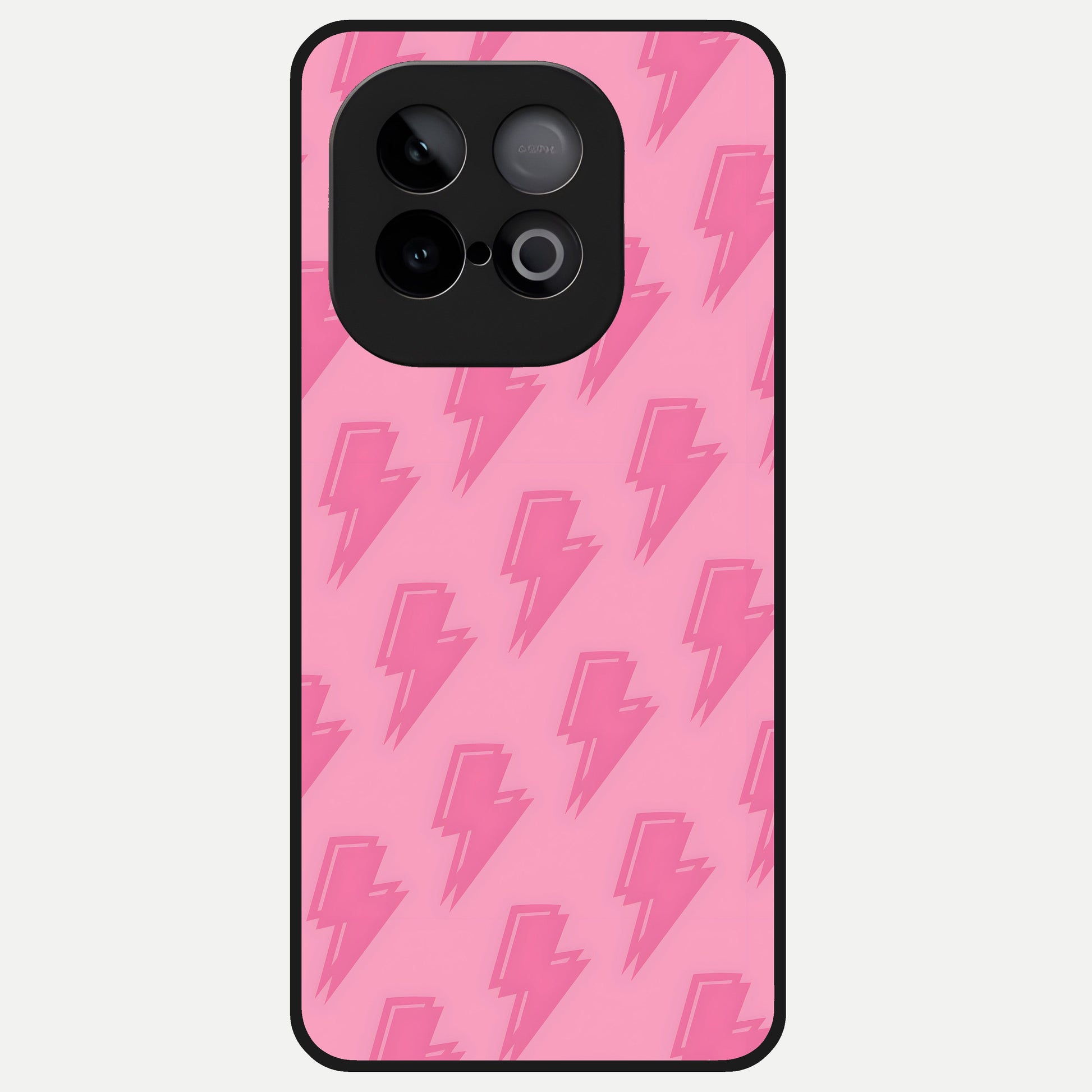  Pink Moo Magic Glass Case for iQOO Neo 10 back cover – full design glossy printed glass finish