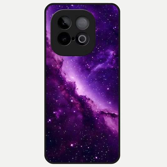  Purple Shade Sky Glass Case for iQOO Neo 10 back cover – full design glossy printed glass finish