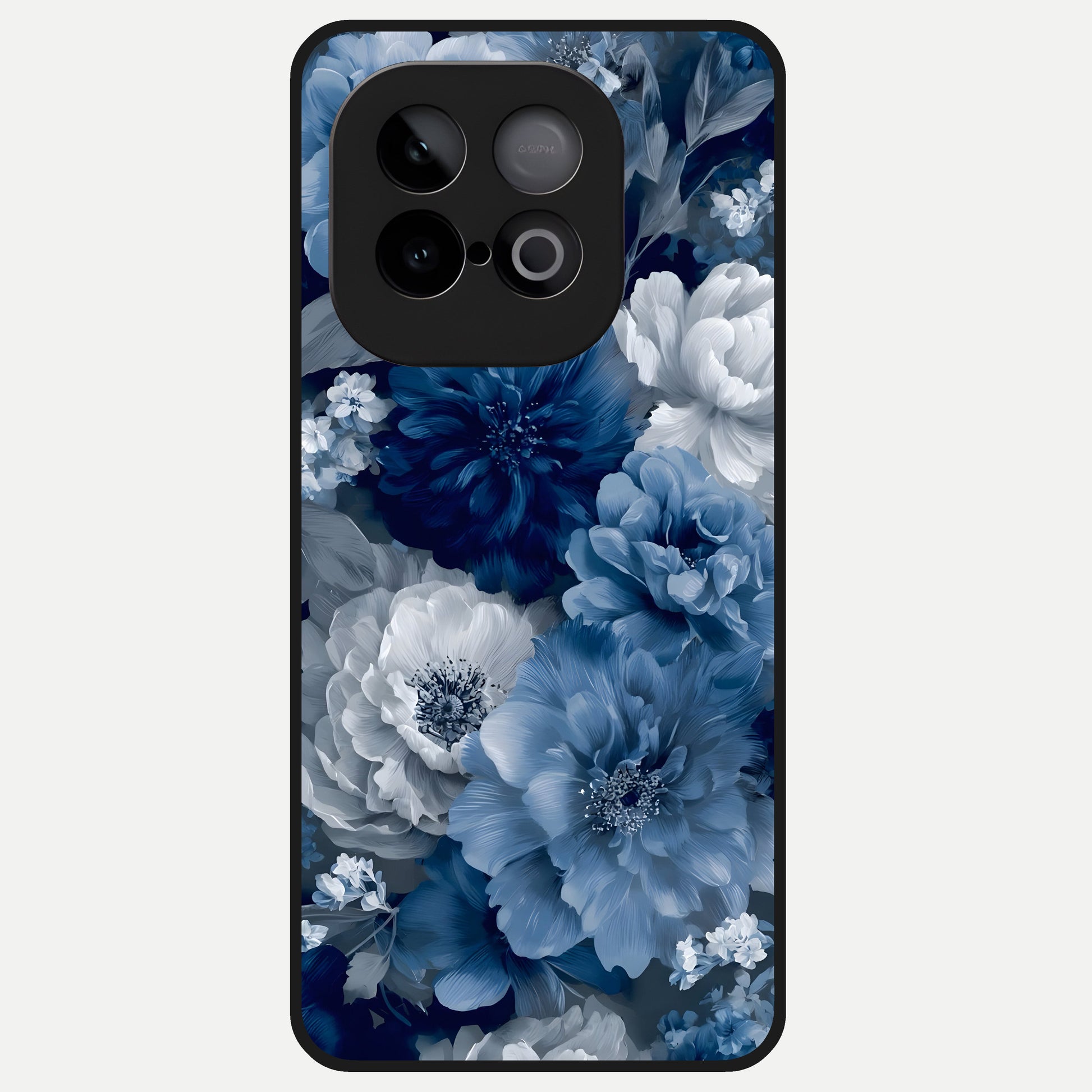 Royal Bloom Garden Glass Case for iQOO Neo 10 back cover – full design glossy printed glass finish