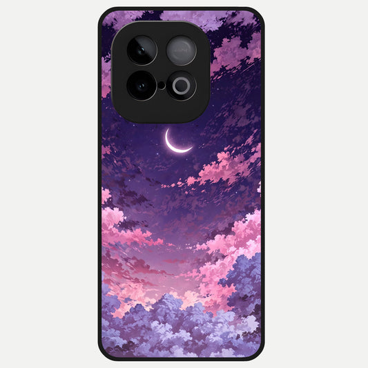  Sky Drift Clouds Glass Case for iQOO Neo 10 back cover – full design glossy printed glass finish