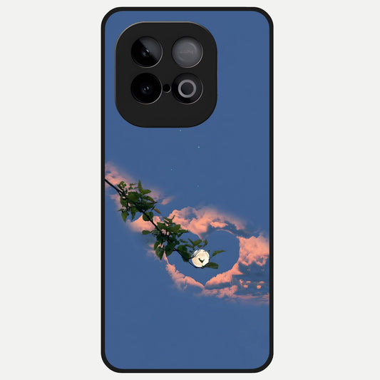  Sky Under Tree Glass Case for iQOO Neo 10 back cover – full design glossy printed glass finish