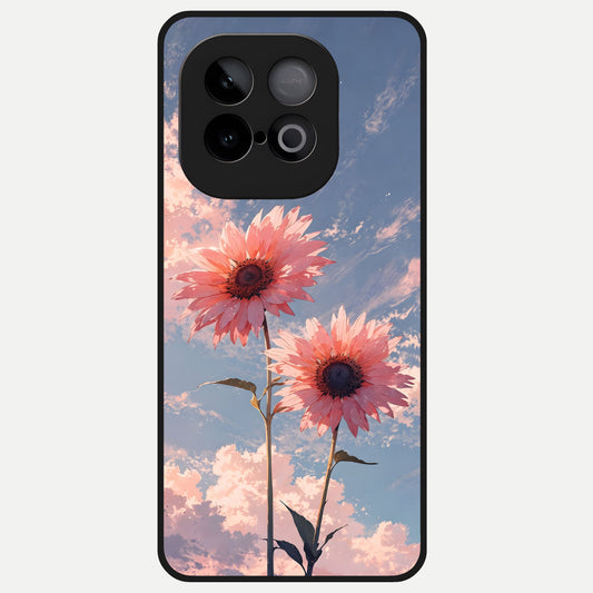  Sun Moon Balance Glass Case for iQOO Neo 10 back cover – full design glossy printed glass finish