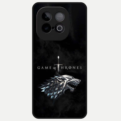  Throne Wolf Legacy Glass Case for iQOO Neo 10 back cover – full design glossy printed glass finish