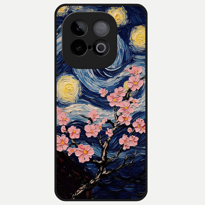  Van Gogh Scenery Glass Case for iQOO Neo 10 back cover – full design glossy printed glass finish