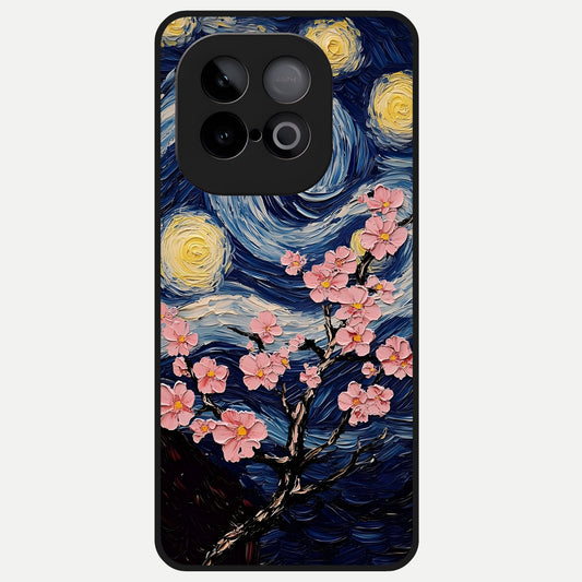  Van Gogh Scenery Glass Case for iQOO Neo 10 back cover – full design glossy printed glass finish