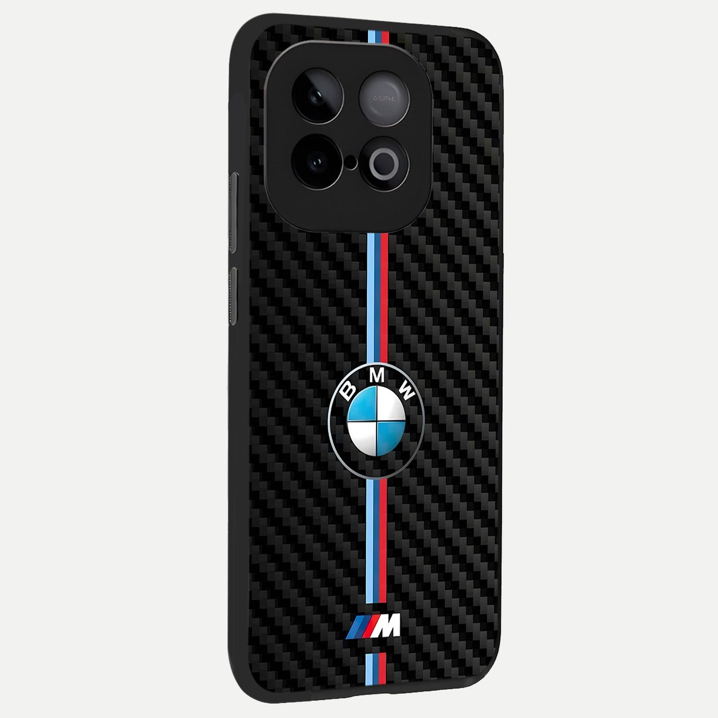  BMW Pattern back cover for iQOO Neo 10 slim fit glass case with vibrant aesthetic design