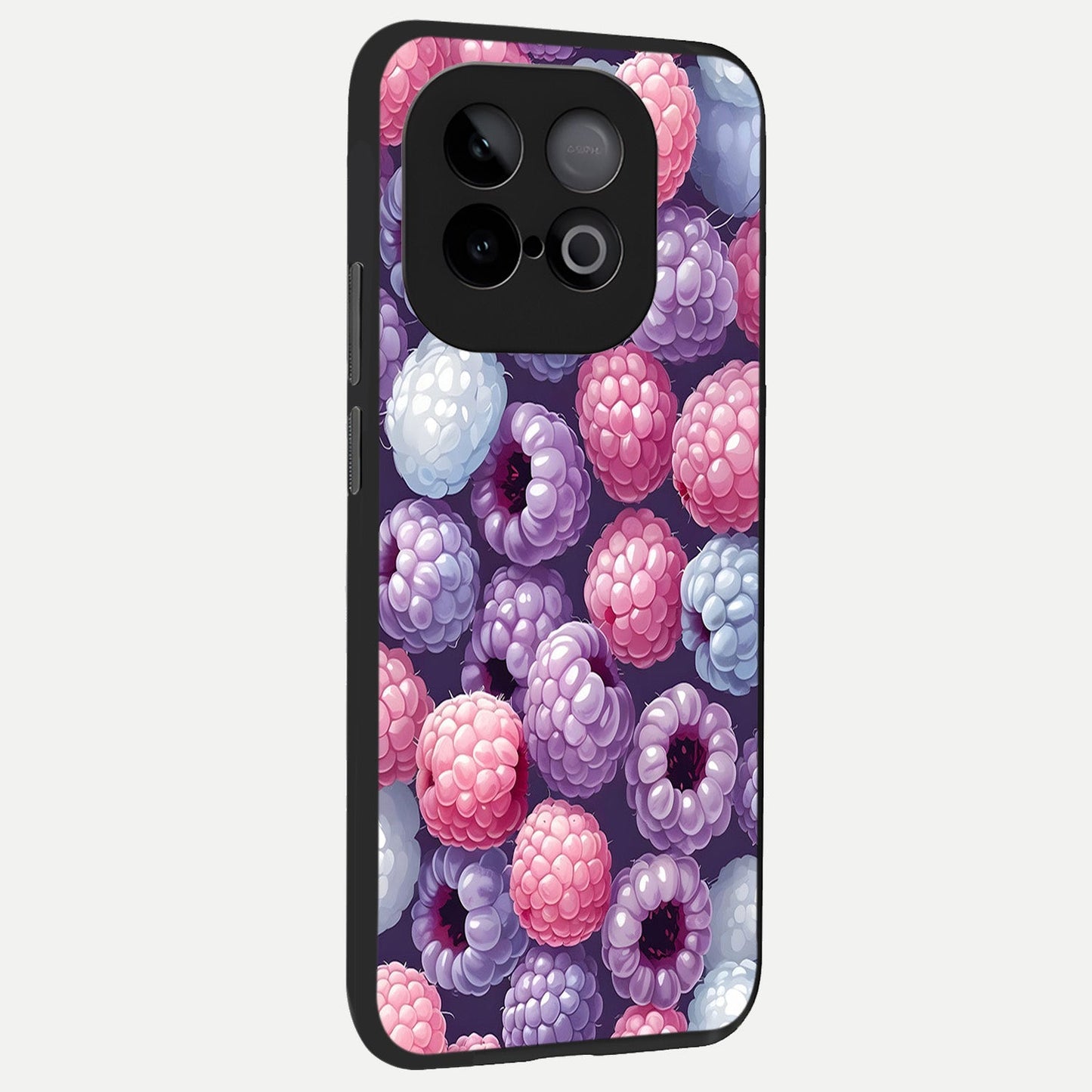  Berry Candy Pop back cover for iQOO Neo 10 slim fit glass case with vibrant aesthetic design