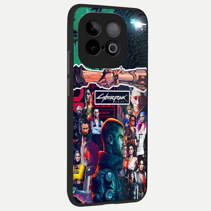  CYBERPUNK Legacy back cover for iQOO Neo 10 slim fit glass case with vibrant aesthetic design