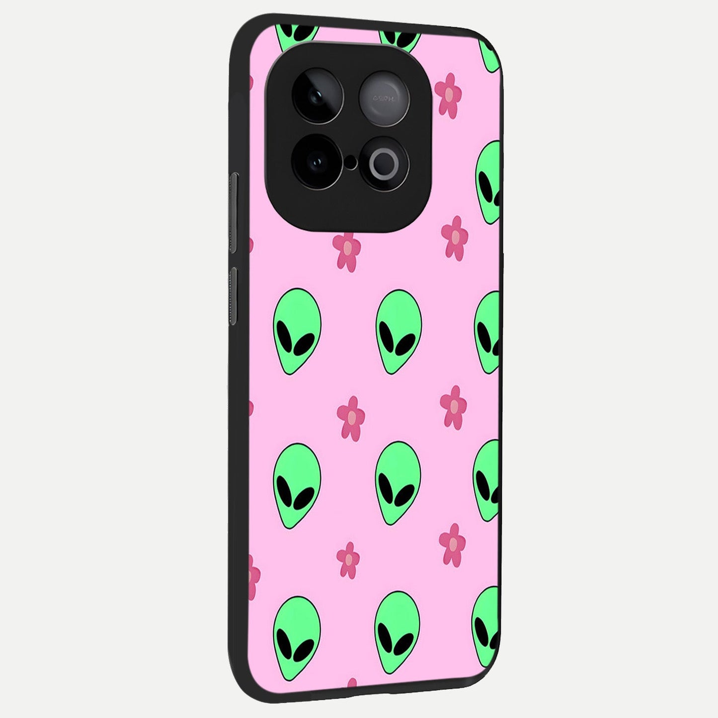  Cosmic Cute Crush back cover for iQOO Neo 10 slim fit glass case with vibrant aesthetic design