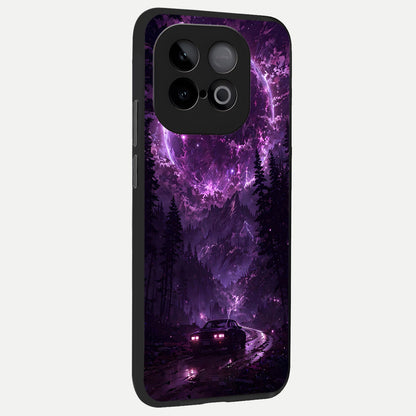  Eternal Cosmic Drive back cover for iQOO Neo 10 slim fit glass case with vibrant aesthetic design