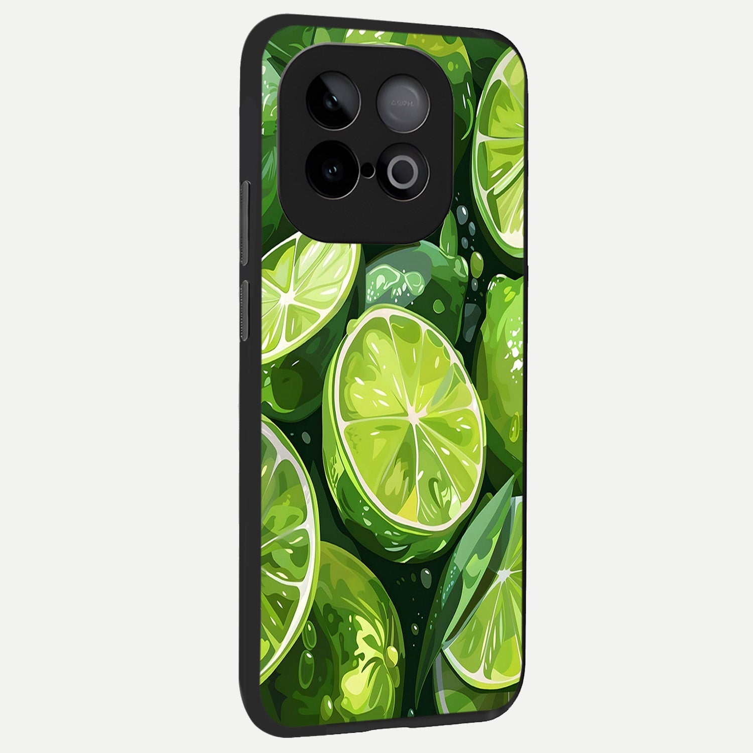  Green Kawasaki back cover for iQOO Neo 10 slim fit glass case with vibrant aesthetic design