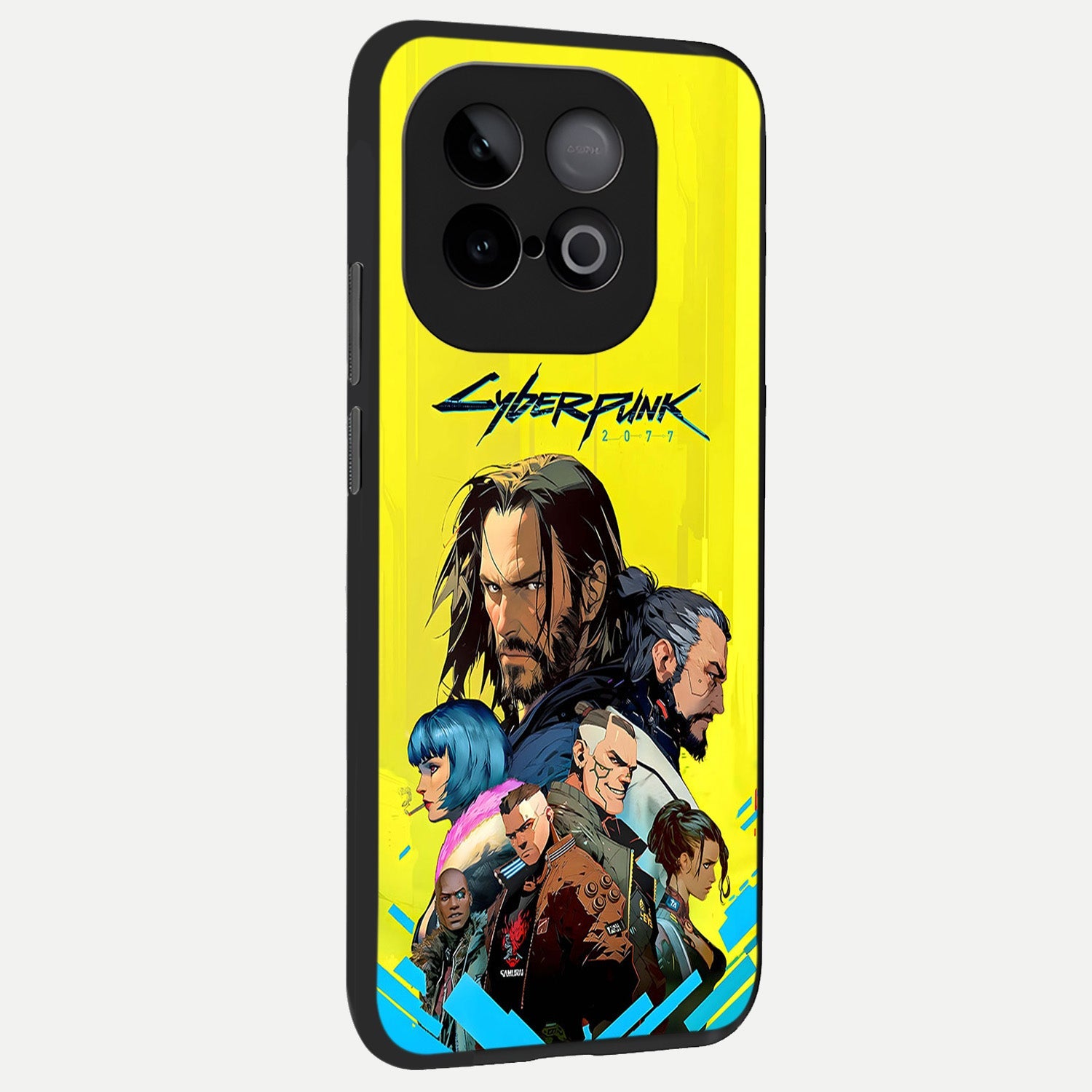  Neon Rebel Genesis back cover for iQOO Neo 10 slim fit glass case with vibrant aesthetic design