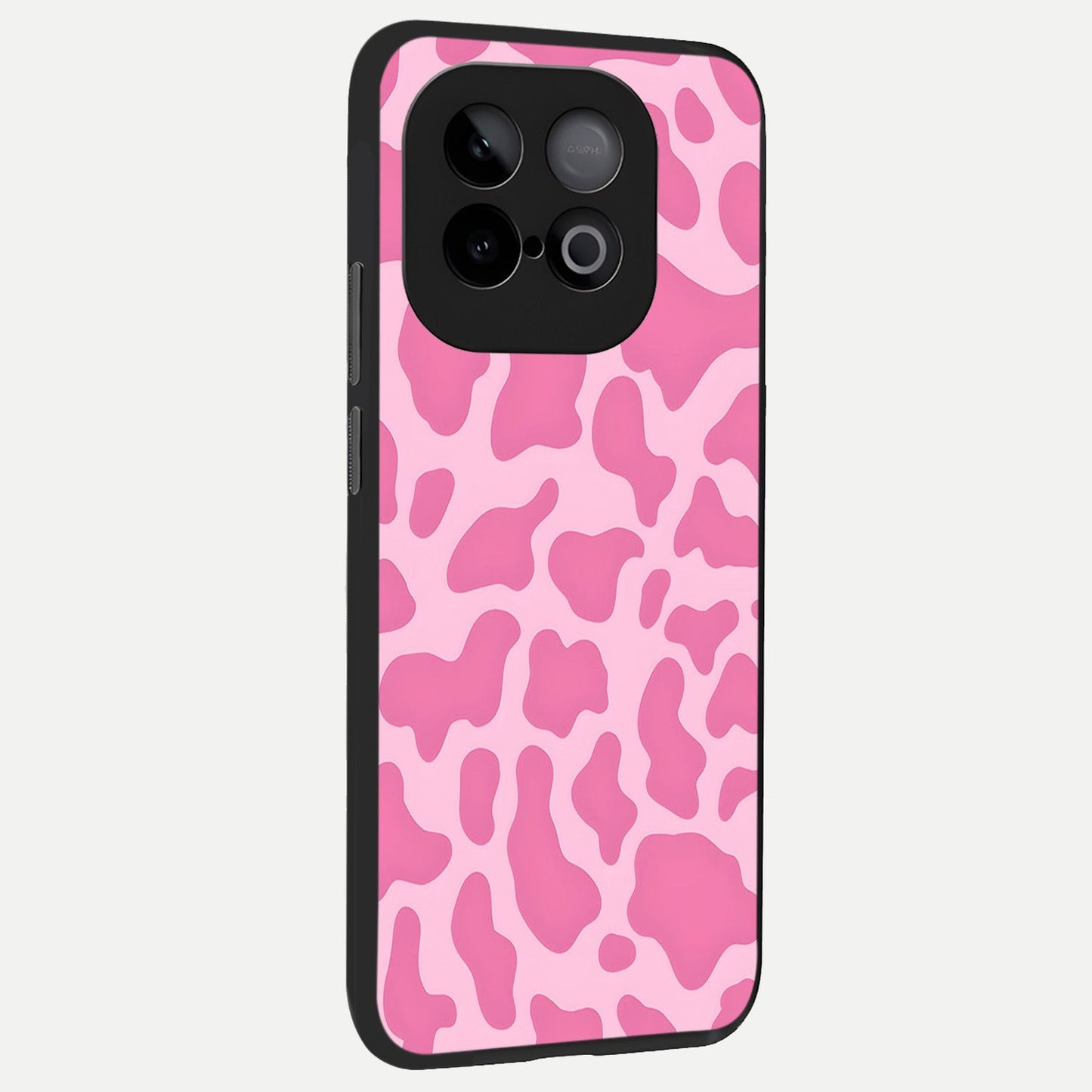  Pinkish Scenery back cover for iQOO Neo 10 slim fit glass case with vibrant aesthetic design