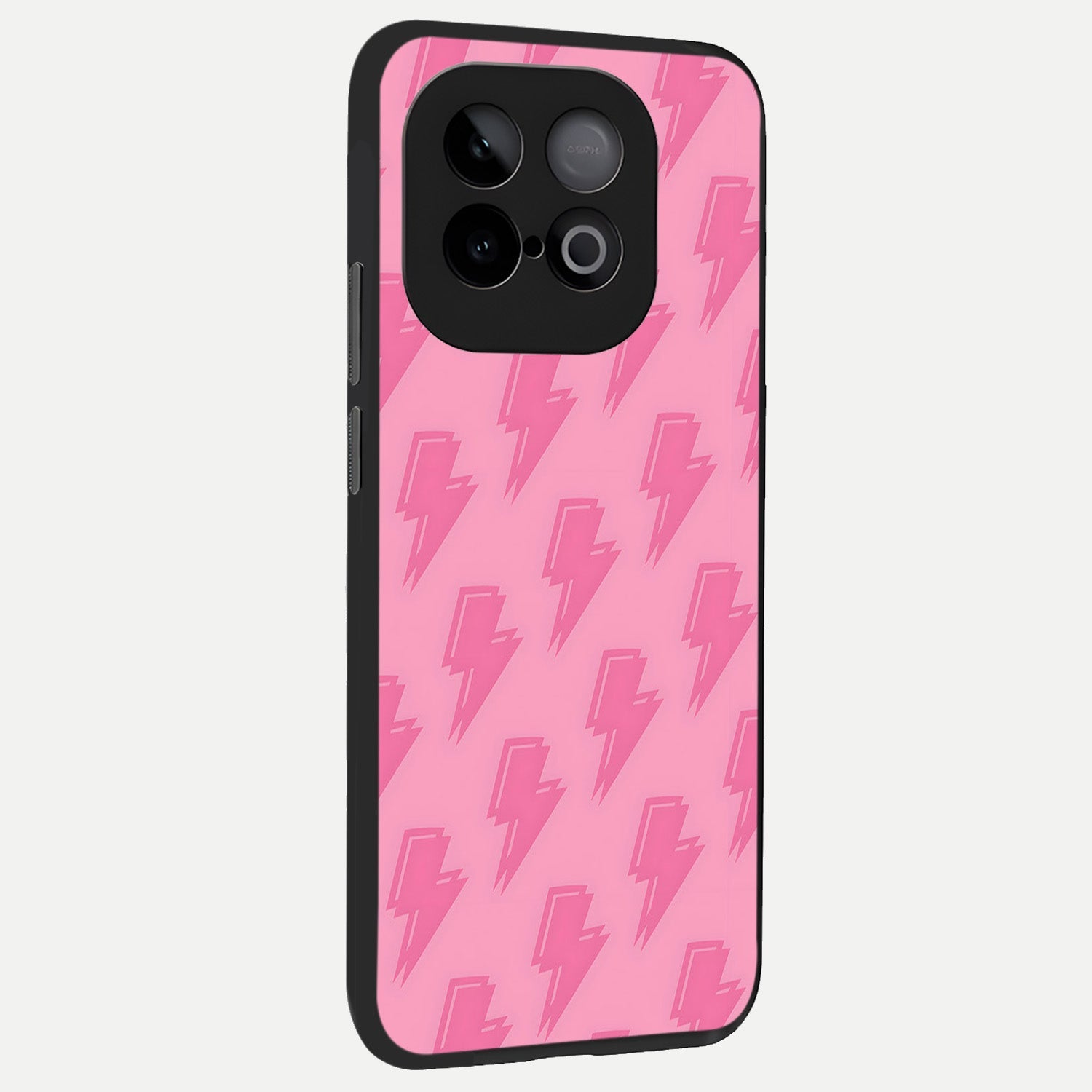  Pink Moo Magic back cover for iQOO Neo 10 slim fit glass case with vibrant aesthetic design