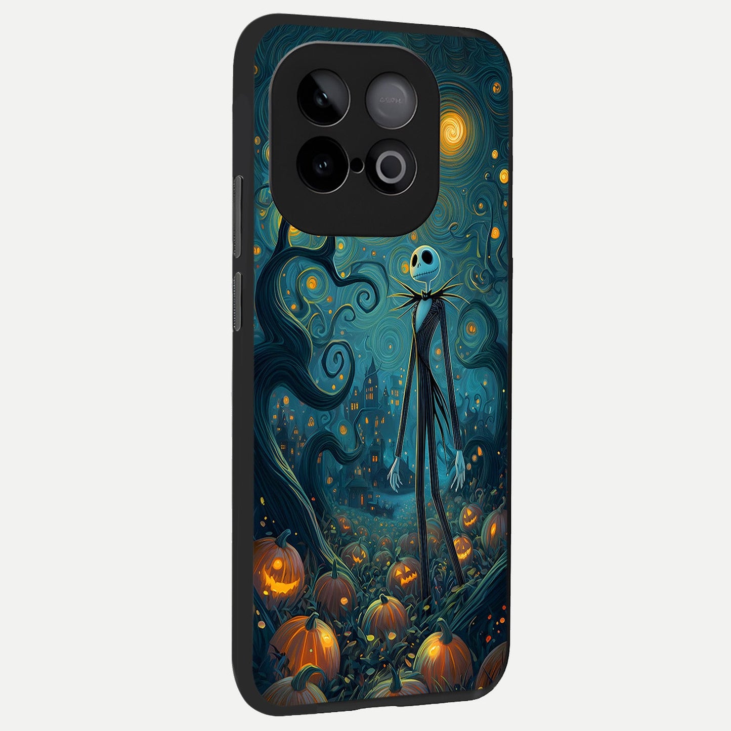  Pumpkin Moonlight Tale back cover for iQOO Neo 10 slim fit glass case with vibrant aesthetic design