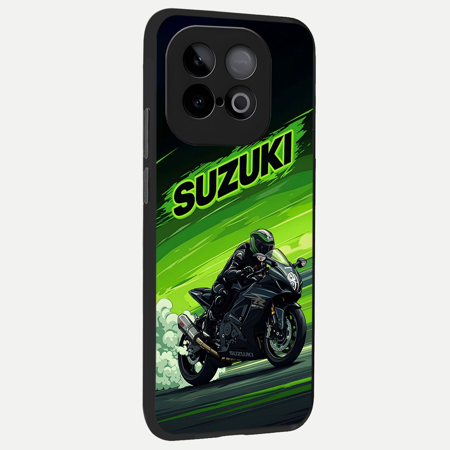  Suzuki Speed Beast back cover for iQOO Neo 10 slim fit glass case with vibrant aesthetic design