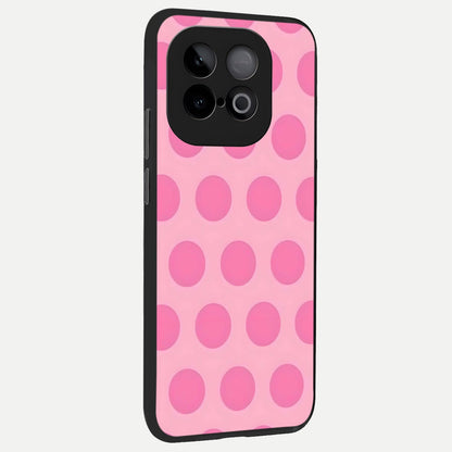  Sweet Dot Dreams back cover for iQOO Neo 10 slim fit glass case with vibrant aesthetic design