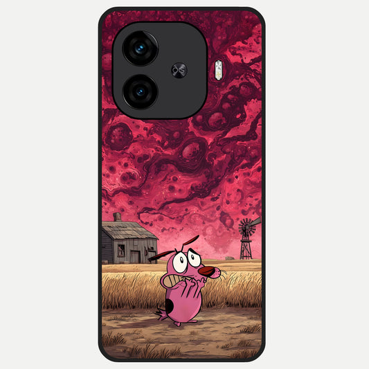  Courage Under Sky Glass Case for  iQOO Z9 Turbo back cover – full design glossy printed glass finish