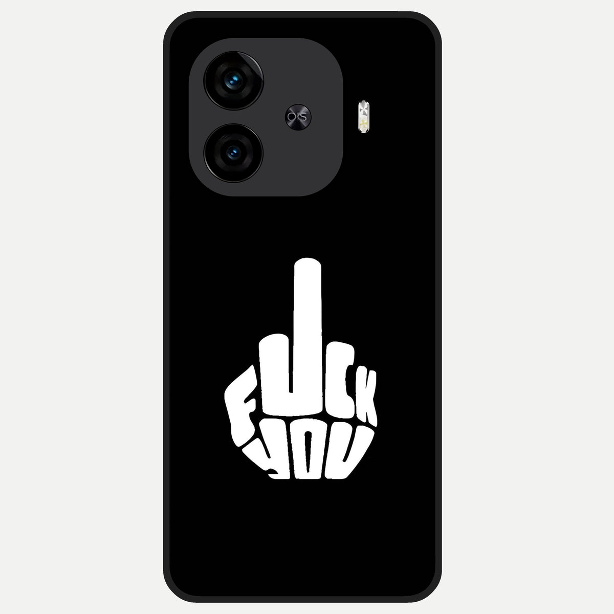  Rebel Mode On Glass Case for  iQOO Z9 Turbo back cover – full design glossy printed glass finish