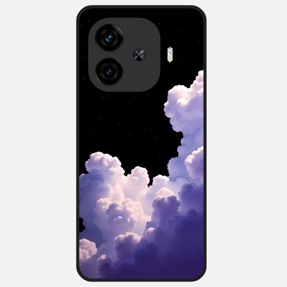  Starlit Night Whispers Glass Case for  iQOO Z9 Turbo back cover – full design glossy printed glass finish