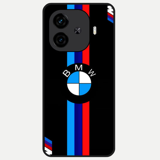  Turbo BMW Beast Glass Case for  iQOO Z9 Turbo back cover – full design glossy printed glass finish