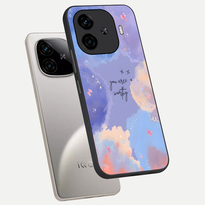  Celestial Cloud Magic phone case for  iQOO Z9 Turbo showing premium glass back cover with detailed artwork