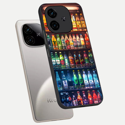  Colorfull Tree phone case for  iQOO Z9 Turbo showing premium glass back cover with detailed artwork