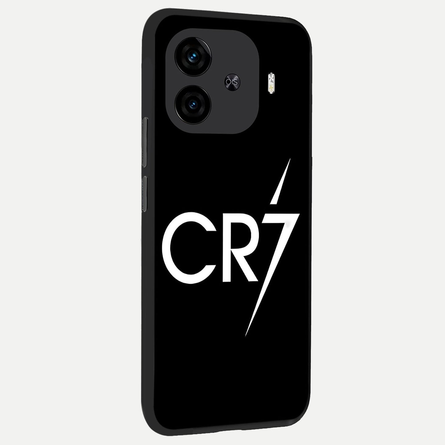  CR7 Elite Strike back cover for  iQOO Z9 Turbo slim fit glass case with vibrant aesthetic design
